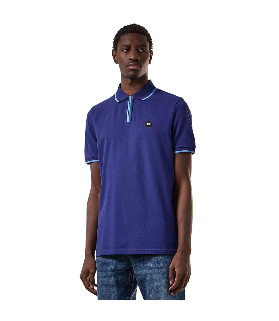 Polo Shore Homme Bleu Marine Weekend Offender-1