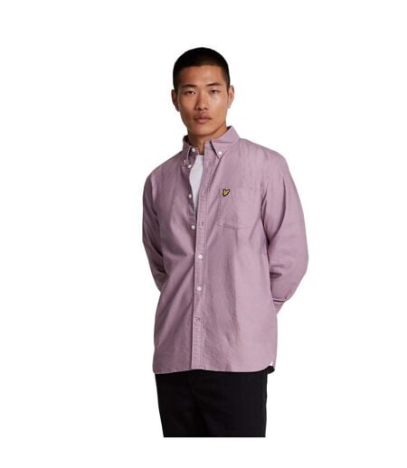 Chemise Unie Homme Rose Lyle & Scott