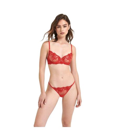 Culotte Motif/style Floral Femme Rouge Tomate Bluebella