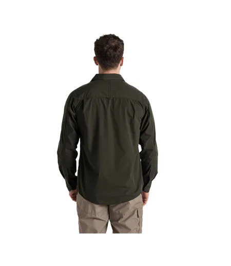 Chemise Manches Longues Kiwi Homme Vert Kaki Craghoppers Expert