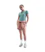 Womens/ladies Chill Swoosh Knitted Slim T-shirt Cannon Nike-1
