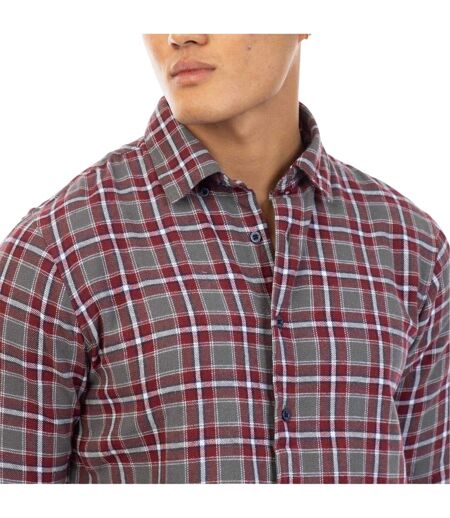 Mens Enbrook Long-sleeved Shirt Multicoloured Peter Werth
