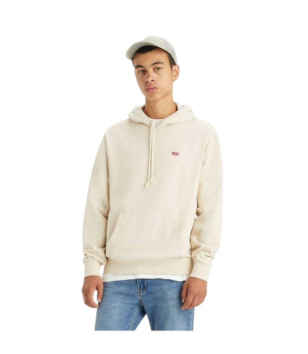Mens Pullover Hoodie Fog Levis-1