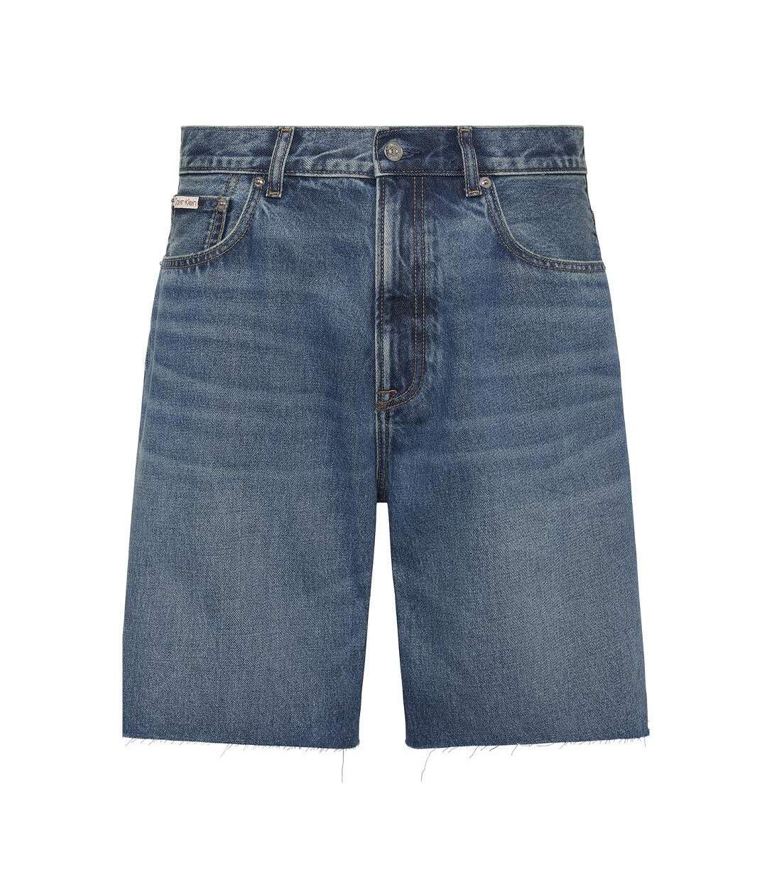 Short bleu homme calvin klein jeans 90s greenwood-1