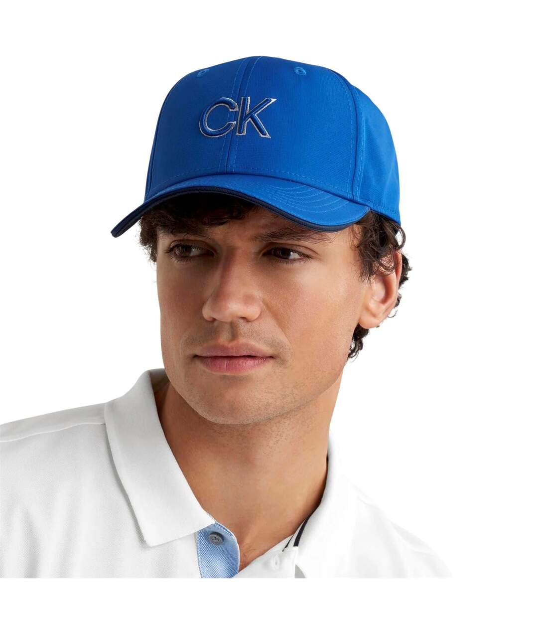Mens Golf Baseball Cap Royal Blue Calvin Klein-1