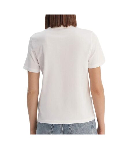 T-Shirt blanc femme calvin klein jeans monog