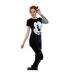 Disney T-shirt en coton à face dégradée Mickey Mouse Femme/Ladies (Noir) - UTBI30925-4