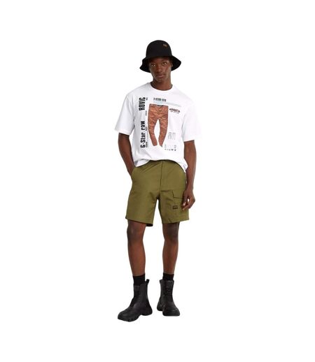Mens Regular Sports Cargo Shorts Smoke Green G-Star