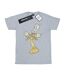 Disney - T-shirt BEAUTY AND THE BEAST LUMIERE DISTRESSED - Femme (Gris chiné) - UTBI17411-1