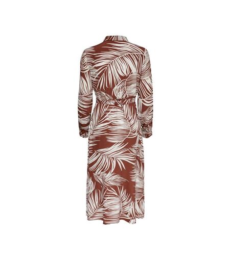 Robe Orange à Motifs Femme Only Lanni - L