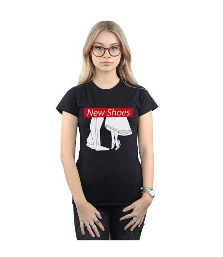 Disney Princess - T-shirt CINDERELLA NEW SHOES - Femme (Noir) - UTBI37026