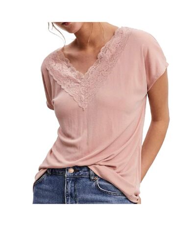 T-shirt Rose Femme Vero Moda Bia