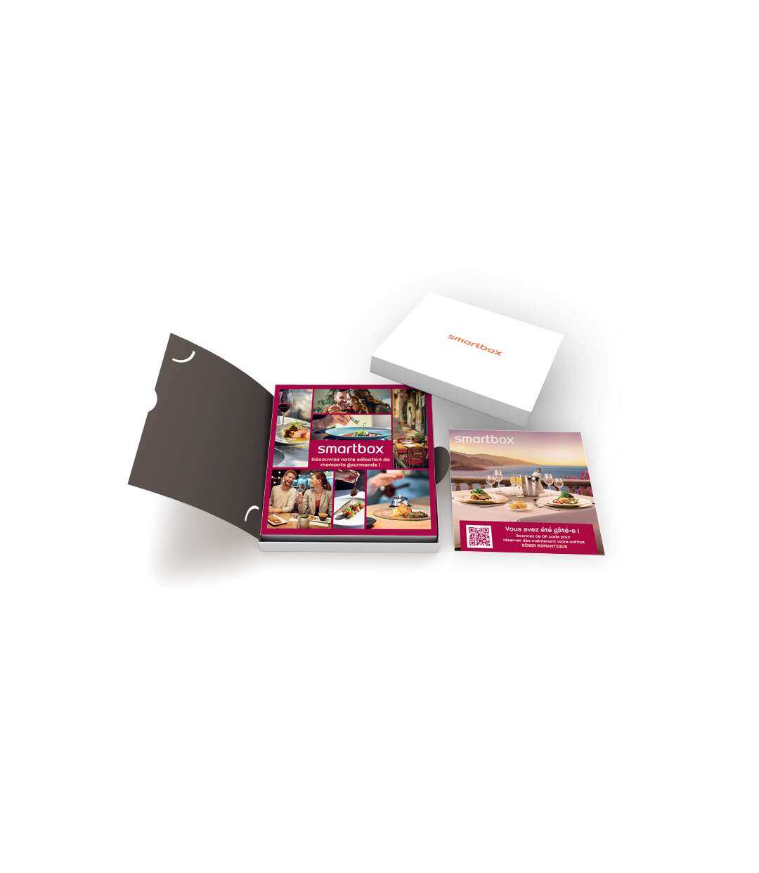 Dîner romantique - SMARTBOX - Coffret Cadeau Gastronomie