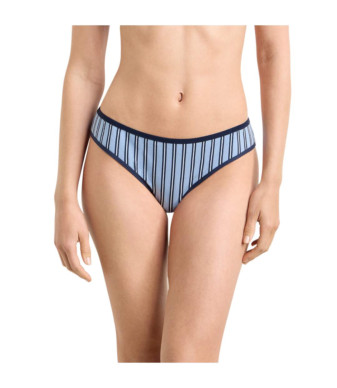 Tanga à rayures Dim x Inès de la Fressange-1