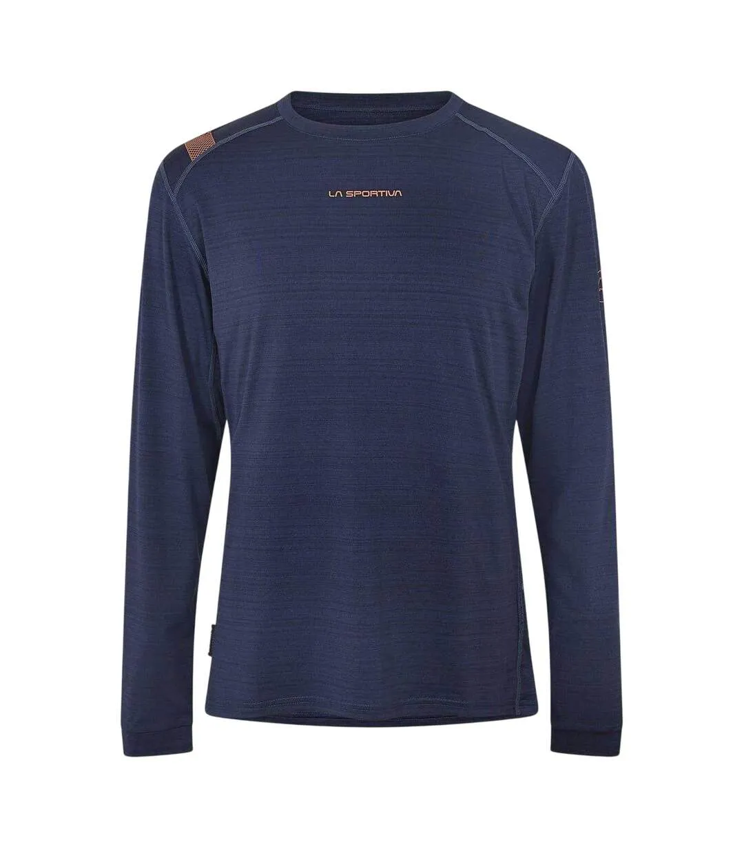 T-shirt Manches Longues Sport Tour Homme Bleu Mer La Sportiva-1
