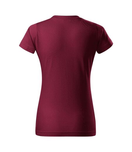 T-shirt Basic Femme Grenat Malfini