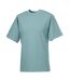 Jerzees Colours Mens Classic Short Sleeve T-shirt Mineral Blue Russell-1