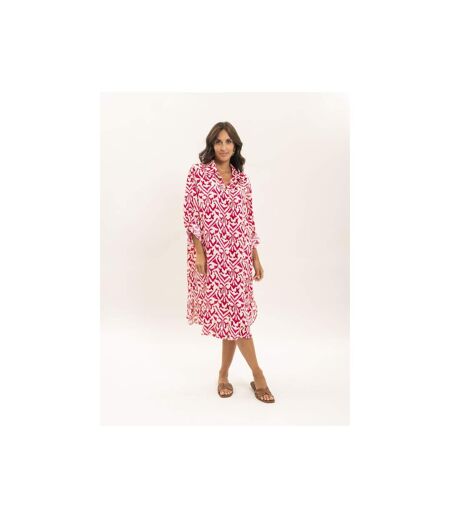 Robe chemise motifs IRVINIE - Dona X Lisa