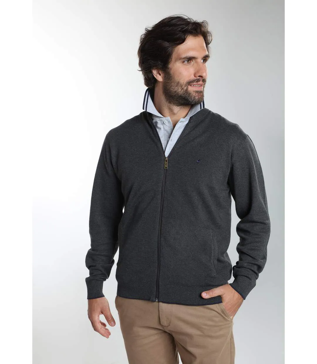 Gilet manches longues coton MORGAN-1