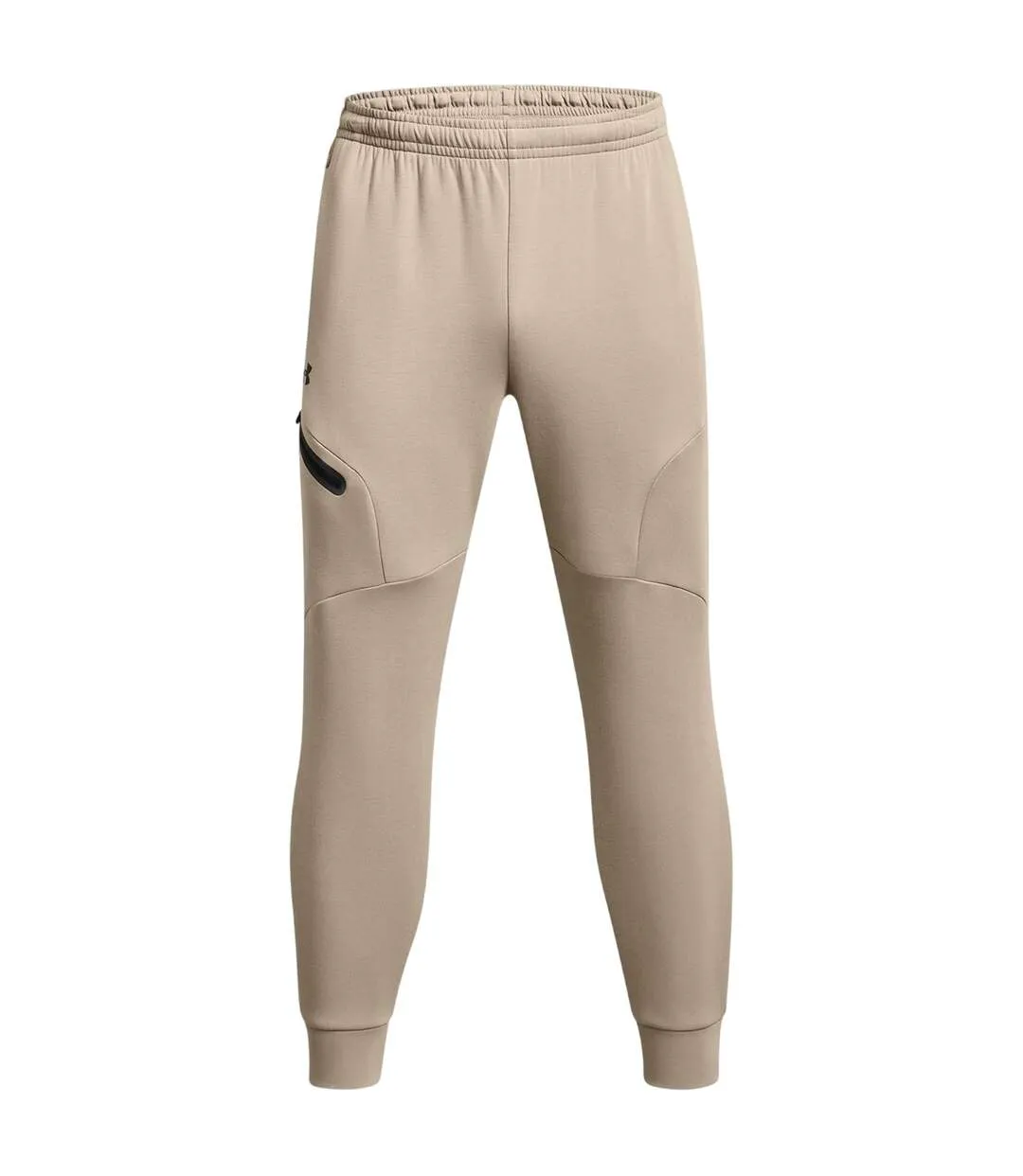 Mens Fleece Tapered Joggers Brown Under Armour-2