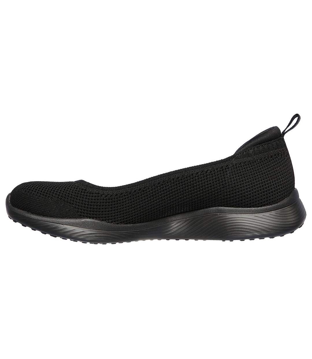 Skechers Womens/Ladies Microburst 2.0 Be Iconic Wide Shoes (Black) - UTFS8220