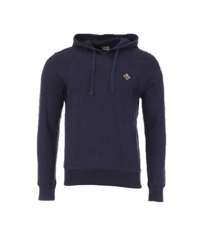 Sweat à capuche Marine Homme Schott Badge - M