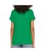 T-shirt Vert Femme Only Moster - L