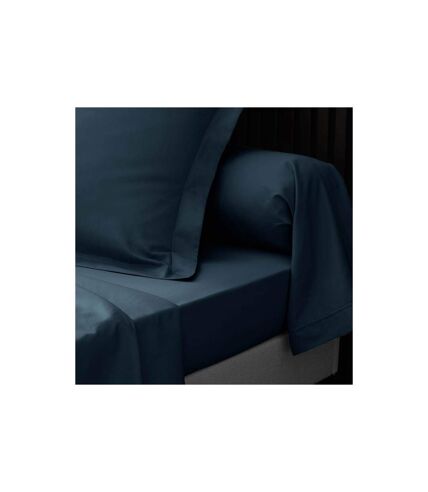 Drap Plat Percaline 240x300cm Bleu Nuit