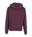 Sweat À Capuche Homme Violet Prune Build Your Brand-2