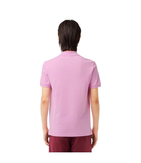 Mens L.12.12 Pique Slim Polo Shirt Pink Lacoste