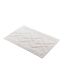 Tapis de Bain Jacquard Gladis 50x80cm Blanc-4
