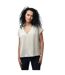Haut marys dana femme beige gris Vero Moda-4