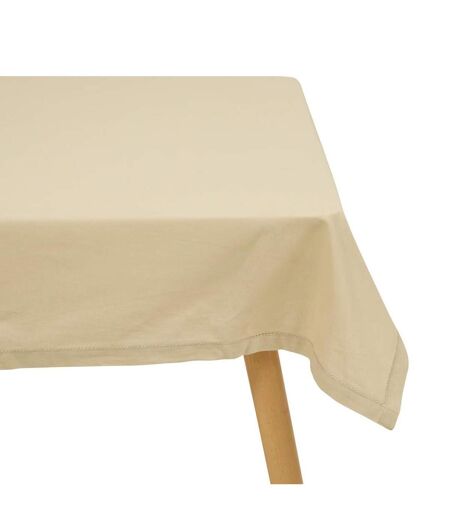Nappe Rectangulaire Chambray 140x240cm Beige