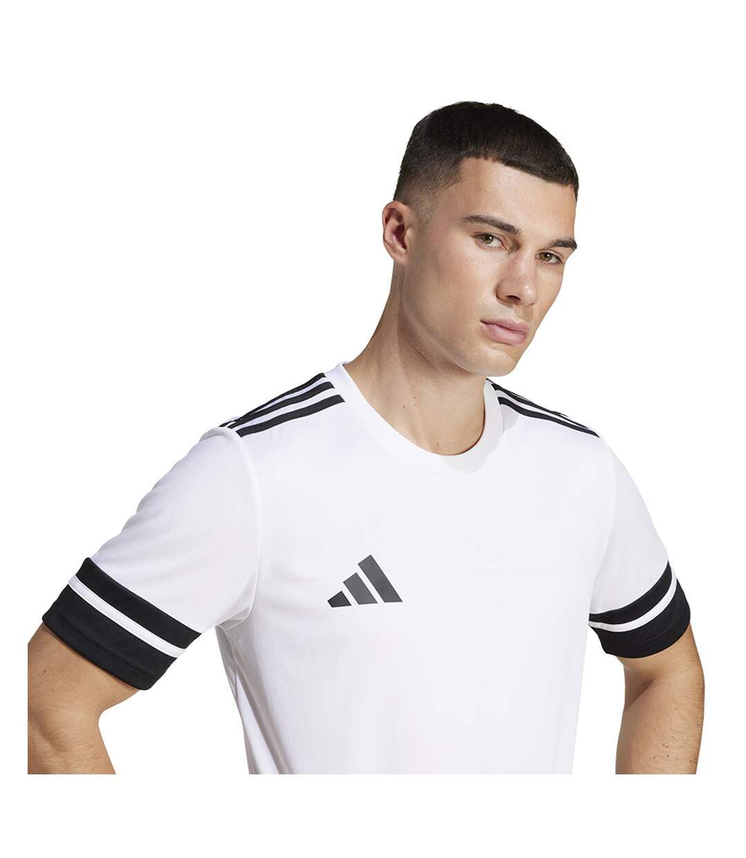 Maillot Squadra Homme Blanc Adidas-4