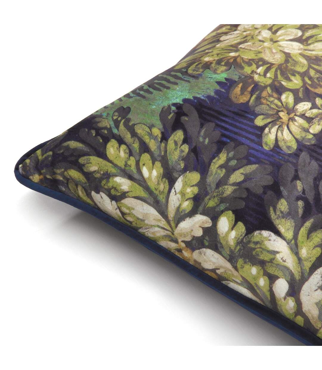 Forbidden forest cushion cover 55cm x 55cm ebony Prestigious Textiles