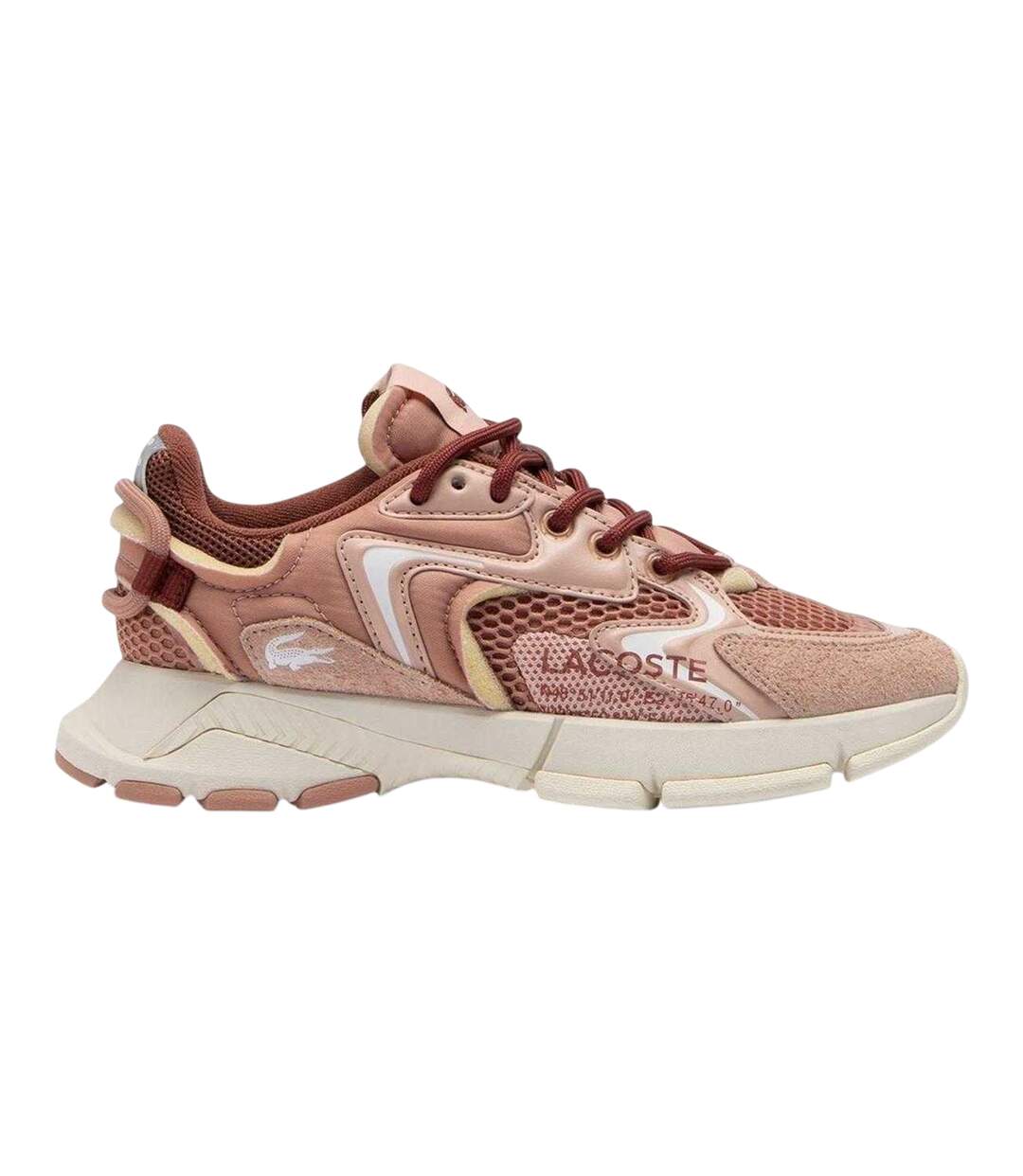 Baskets L003 Neo Femme Rose Lacoste-1