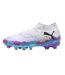 Womens/ladies Future 8 Match Synthetic Artificial Ground Football Boots White Green Black Puma-2