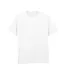 Mens Cotton Label T-shirt White Gildan-2
