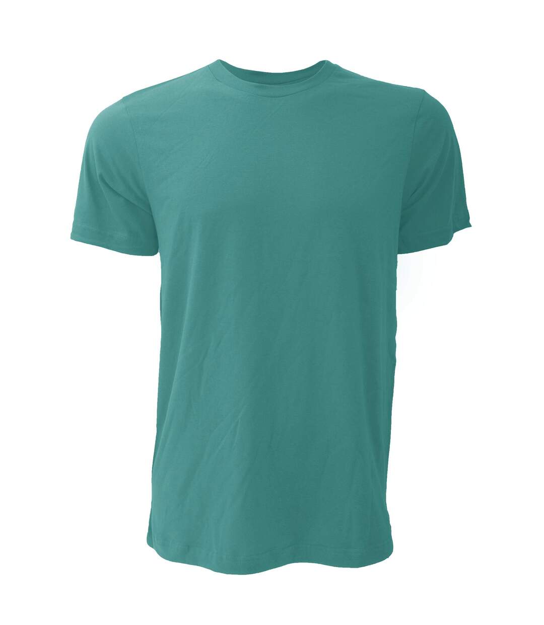 Canvas T-shirt Jersey Hommes Bleu Turquoise Bella + Canvas-2