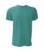 Canvas T-shirt Jersey Hommes Bleu Turquoise Bella + Canvas-2