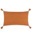 Housse de coussin caliche 40 cm x 60 cm rouge orangé Yard Yard