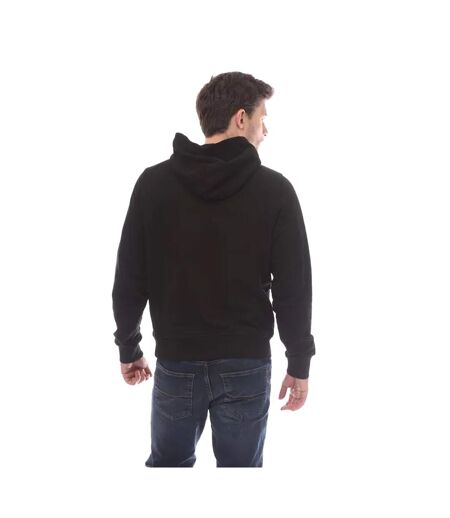 Sweat à capuche s-ginn homme noir Diesel
