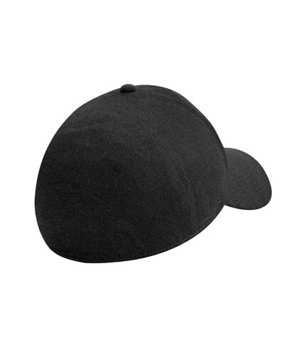 Unisex adult performance seamless cap black Beechfield