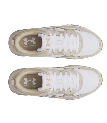 Baskets Homme Marron Blanc Under Armour