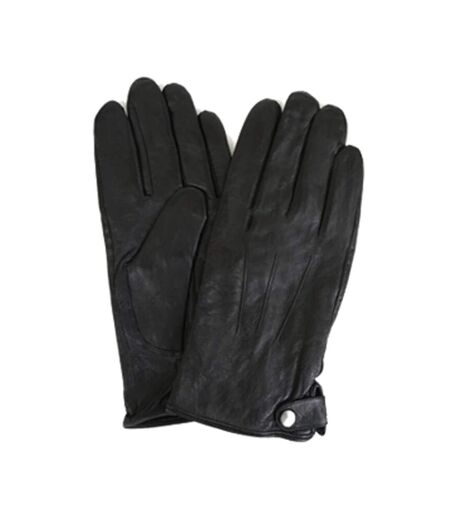 Eastern Counties Leather Mens Classic Leather Winter Gloves (Black) - UTEL393