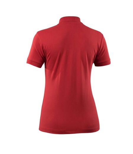 Polo Grasse Crossover Femme Rouge Mascot