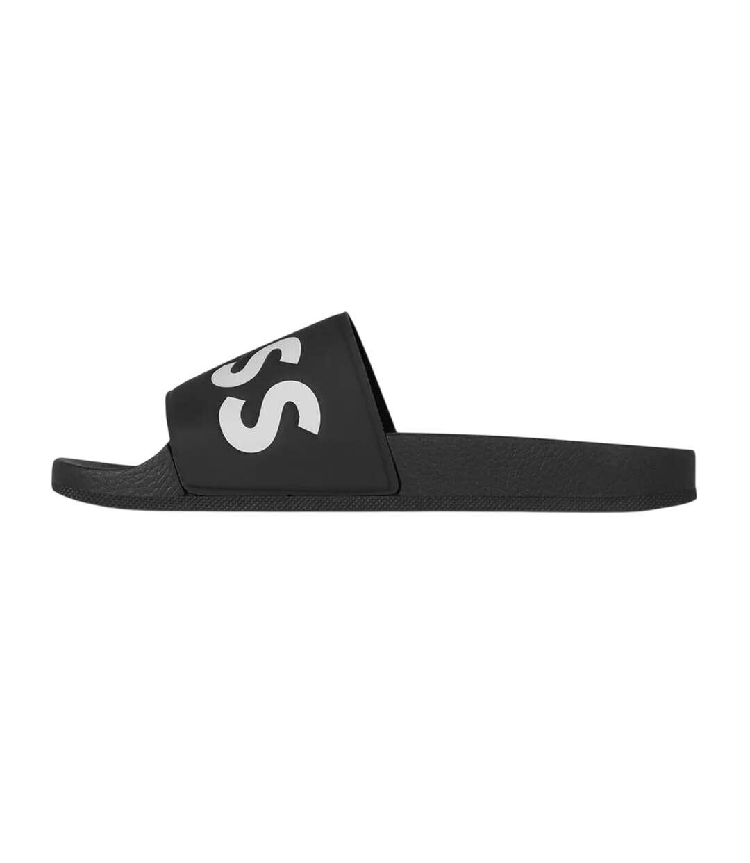 Claquettes Motif/style Logo Aryeh Homme Noir Blanc Boss-3