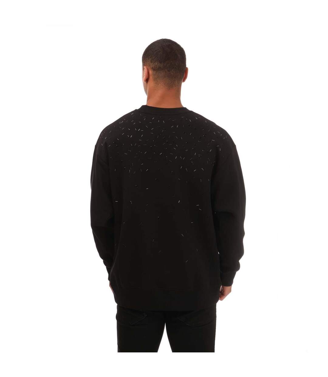 Sweat Homme Noir Armani-3