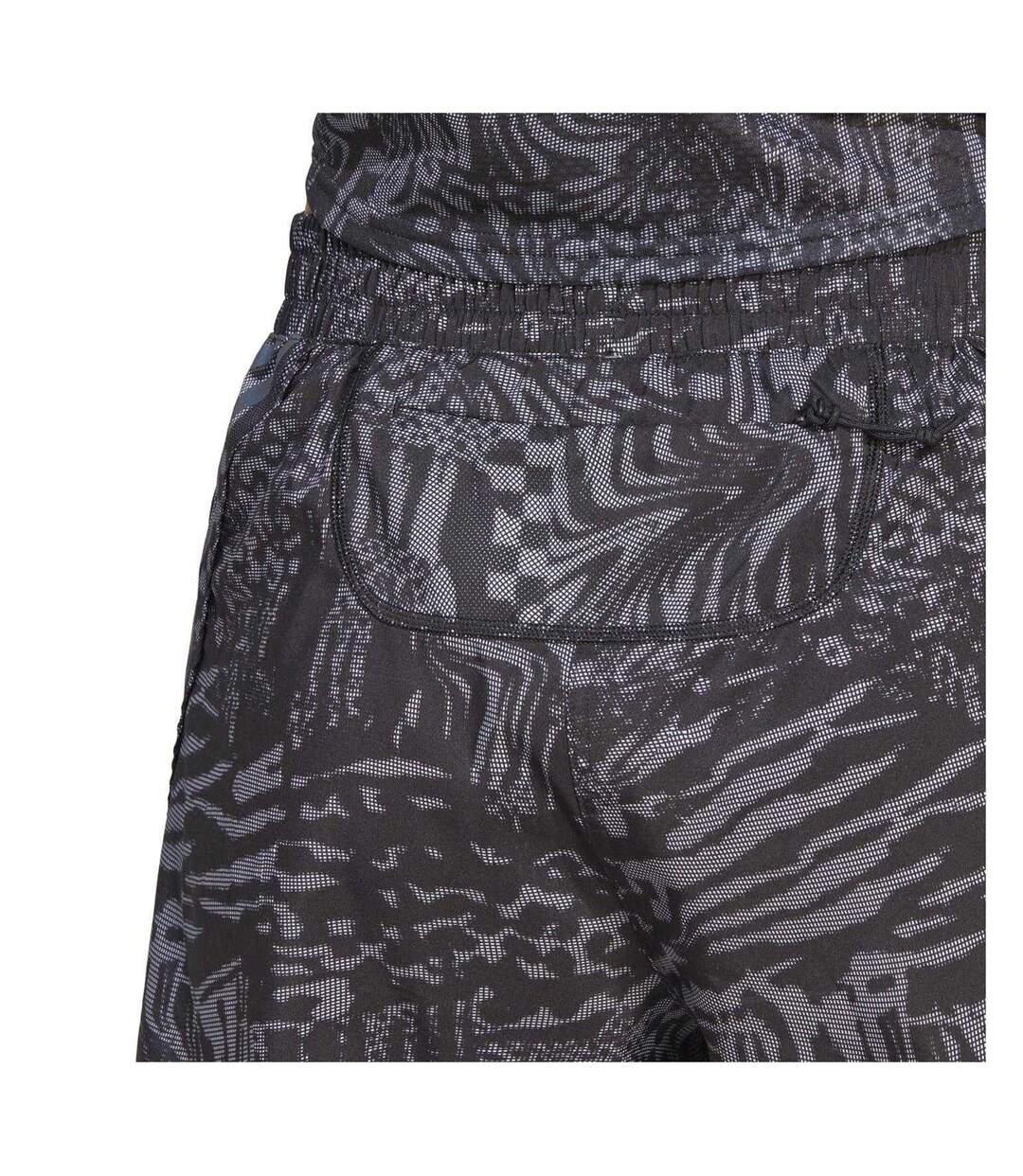 Short De Course Motif/style 3 Rayures Icons Femme Noir Adidas-4