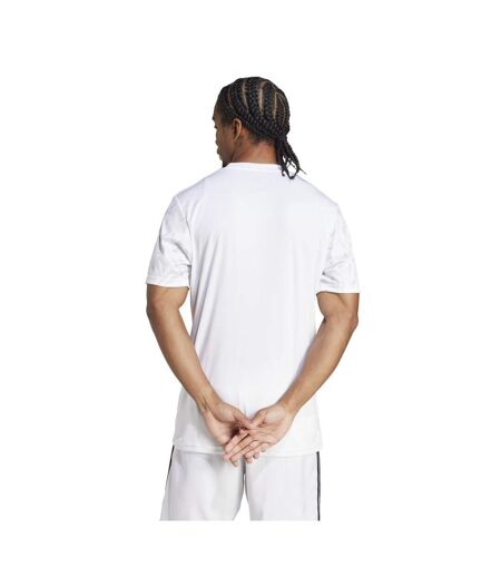 T-shirt Style Motif Géométrique Team Icon Homme Blanc Adidas